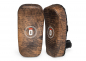 Preview: OKAMI fightgear Leather Thai Pads Impact Pro Curved Vintage