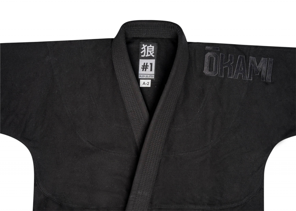 Okami BJJ Gi Set Spirit - schwarz