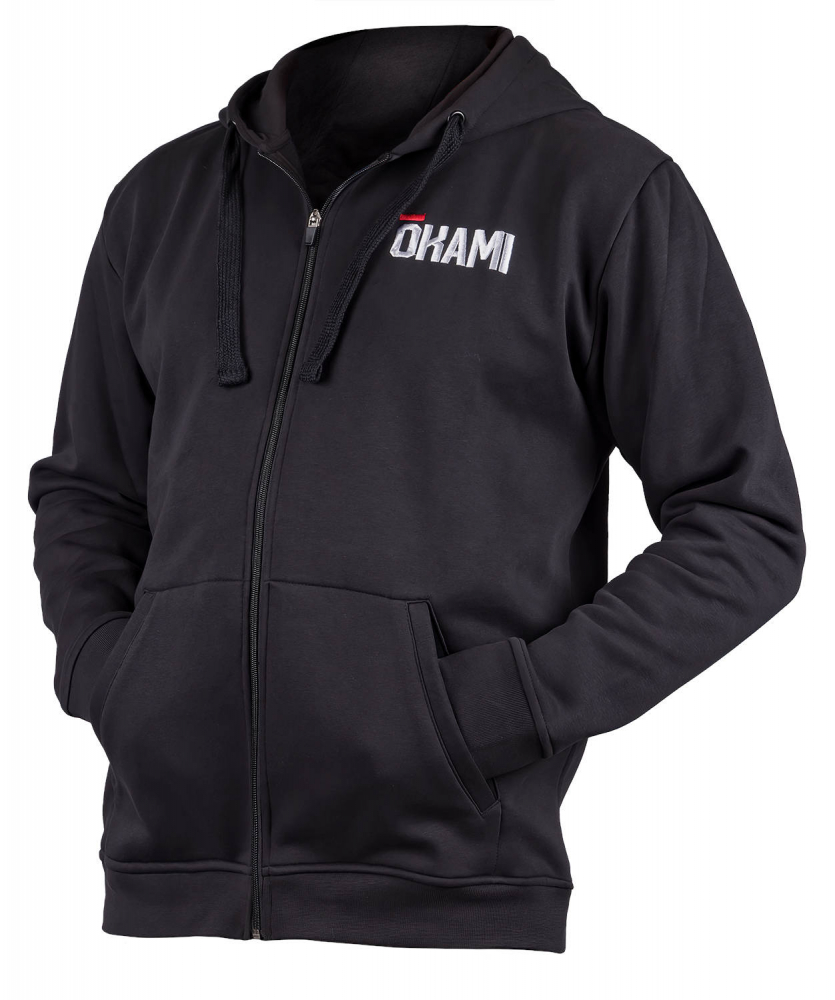 OKAMI Sweat Zip Hoodie Kanji