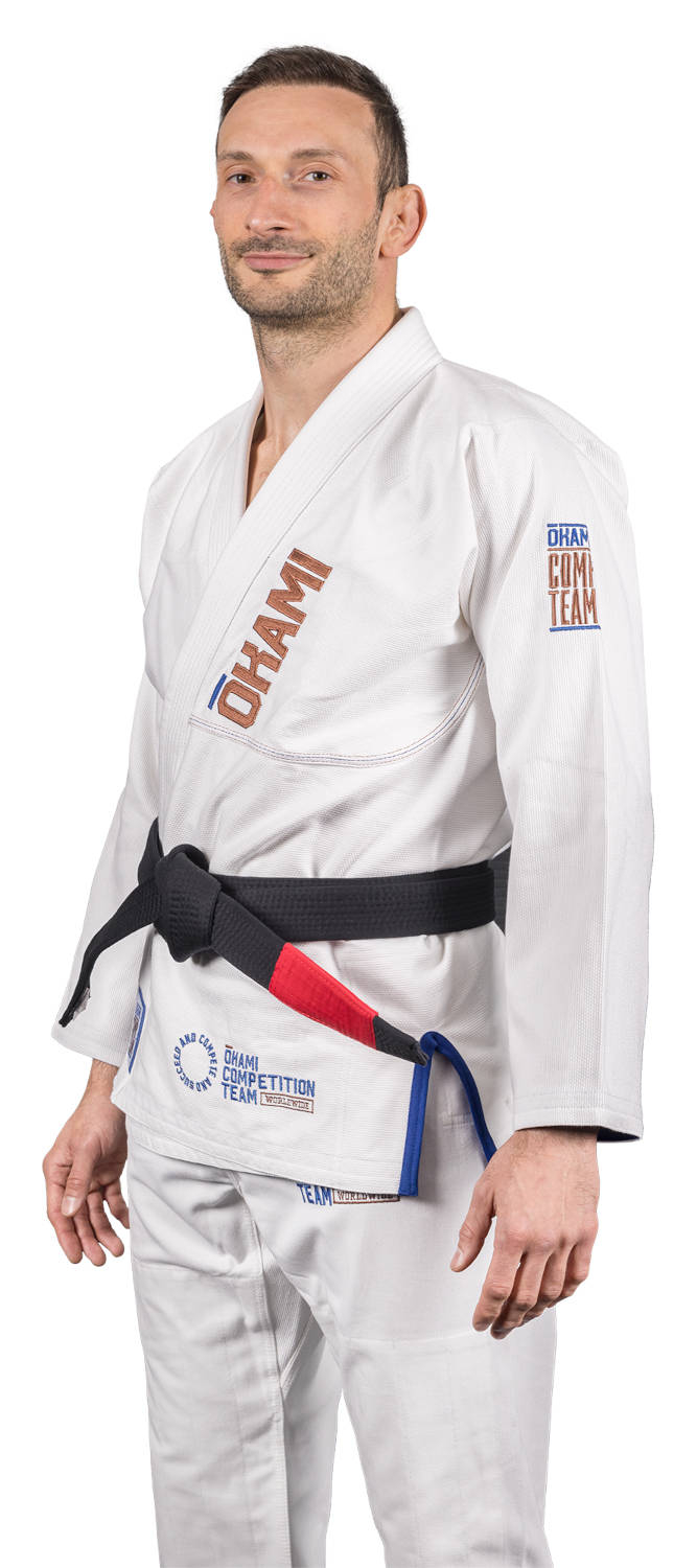 OKAMI BJJ Gi Competition Team V2 white