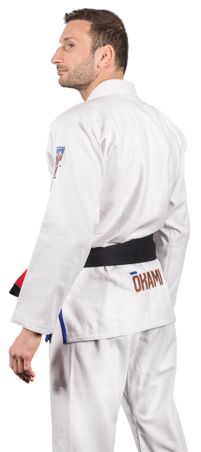 OKAMI BJJ Gi Competition Team V2 white