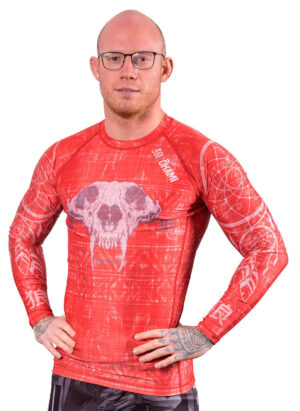 OKAMI Rashguard Wolf Skull