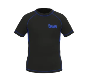 OKAMI Kids Rashguard Grapplino Black Blue