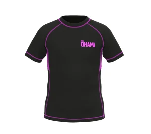 OKAMI Kids Rashguard Grapplino Black Pink