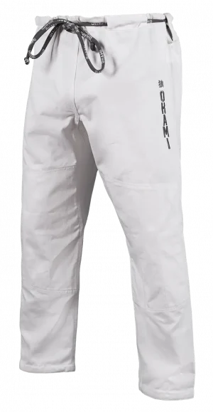 OKAMI BJJ & Luta Livre Gi Hose Everyday Weiß