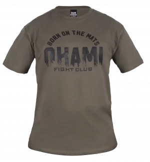 OKAMI T-Shirt Fight Club Khaki