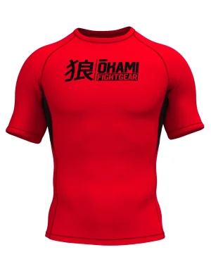 OKAMI Rashguard Short Sleeved Keii Flame
