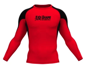 OKAMI Rashguard Long Sleeved Keii Flame