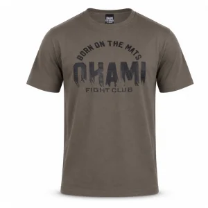 OKAMI T-Shirt Fight Club Khaki