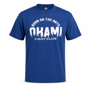 OKAMI T-Shirt Fight Club Indigo