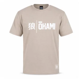 OKAMI T-Shirt Kanji Sand
