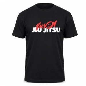 OKAMI T-Shirt Enjoy Jiu Jitsu black