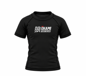 OKAMI Kids Rashguard Kuro