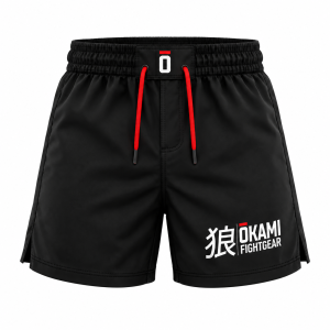 OKAMI Kids Fight Shorts Kuro